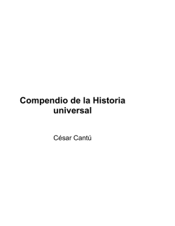 César Cantú - Compendio de la Historia Universal.pdf
