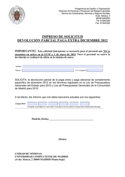 impreso de solicitud devolución parcial paga extra diciembre 2012