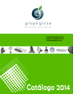 catalogo pdf - Grupo Gicsa