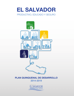 Plan Quinquenal de Desarrollo 2014-2019