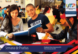 Manual Semana de Pruebas - Universidad Tecnológica de Pereira