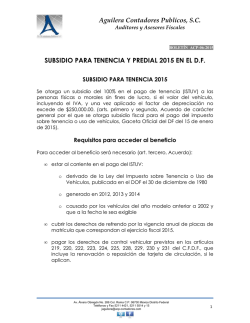 boletin acp-06-2015 subsidio para tenencia y predial 2015 en el df