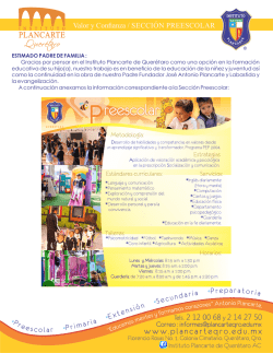 Información Gral. - Instituto Plancarte de Querétaro