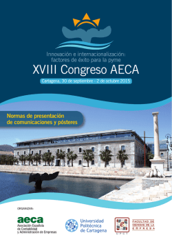 XVIII Congreso AECA - Asociación Española de Contabilidad y
