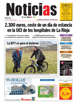 NDLR - 21 enero 2015 - Noticias de La Rioja