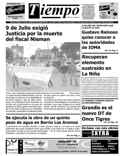 9 de Julio exigió Justicia por la muerte del fiscal Nisman