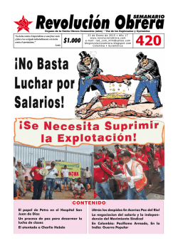 420 - Unión Obrera Comunista (MLM)