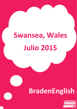 Programa de verano en Swansea Gales