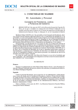 PDF (BOCM-20150123-2 -1 págs -78 Kbs)