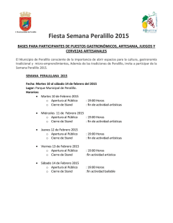 Fiesta Semana Peralillo 2015