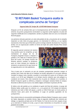 Ampliar - CDEE. Basket Yunquera
