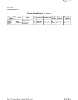 Reporte de solicitudes de reserva Página 1 de 1 29/01/2015 file:///C