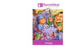 Catálogo Kamishibai 2015