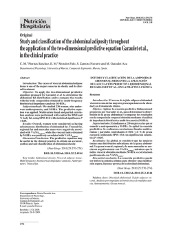 Study and classification of the abdominal adiposit