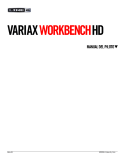 Variax Workbench HD Revision B