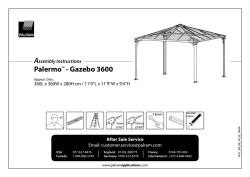 Palermo™ - Gazebo 3600 - Poly