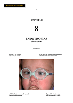 Capítulo 8. Endotropías.
