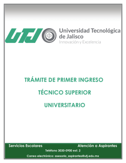 Díptico de trámite por hoja2 - Universidad Tecnológica de Jalisco