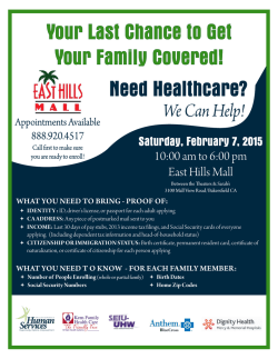 Your Last Chance to Get Your Family Covered!
