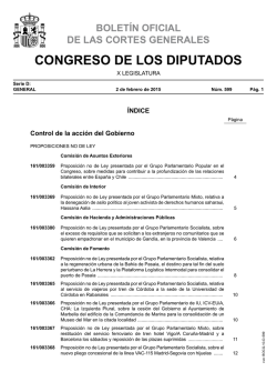 D-599 - Congreso de los Diputados