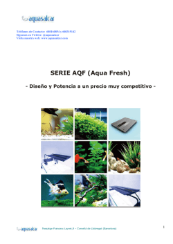 Catalogo Aqua Fresh