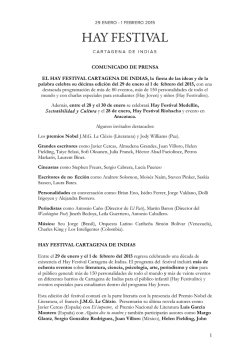 Comunicado de Prensa 2015 en PDF