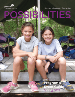 Possibilities - Girl Scouts of Nassau County