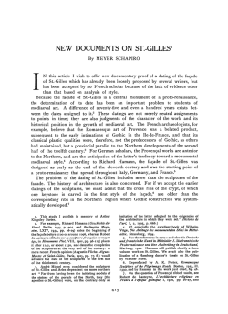 New Documents on St.