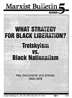 Black Liberation
