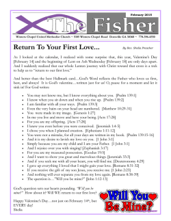 February Fisher - Winters Chapel United Methodist Church