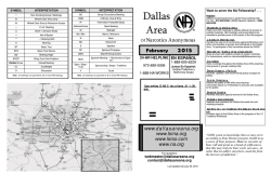 Option #1: Download the Dallas Area NA Meeting Schedule