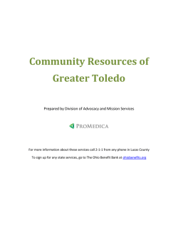 Community Resources of Greater Toledo