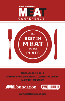 Download - Annual Meat Conference 2015