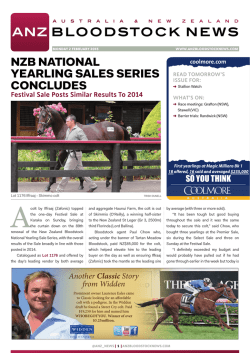 Read more - ANZ Bloodstock News