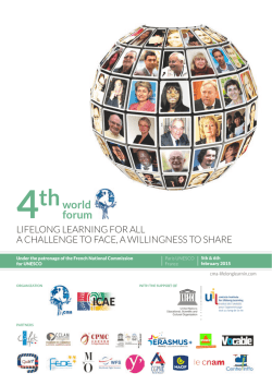 world forum - Lifelong Learning today