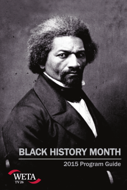 Download our Black History Month program guide for a list of WETA