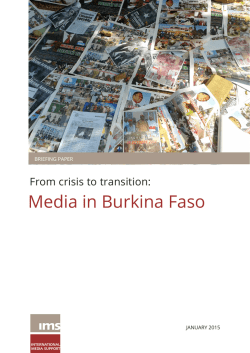 Media in Burkina Faso