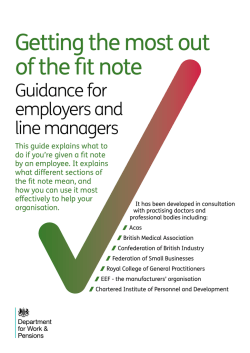 Guidance for employers and line managers