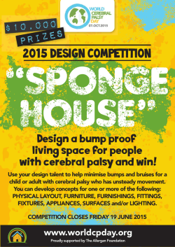 Sponge House Competition Poster