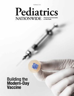 Fall/Winter 2014 - Pediatrics Nationwide