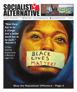 Read Issue #10 - Socialist Alternative