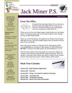 Jack Miner P.S. - Durham District School Board
