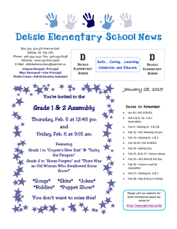 February Newsletter - Prairie Spirit School Division No. 206