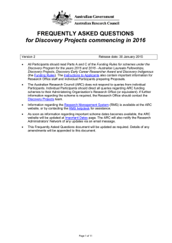 PDF Format - Australian Research Council