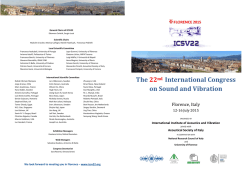 To download the ICSV22 updated flyer with the extended abstract