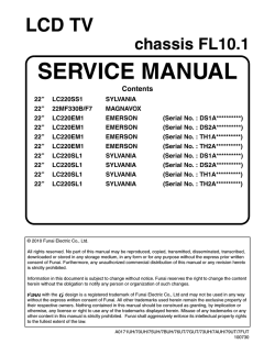 SERVICE MANUAL - Encompass Parts