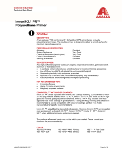 Imron®2.1 PR™ Polyurethane Primer