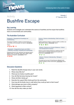 Bushfire Escape