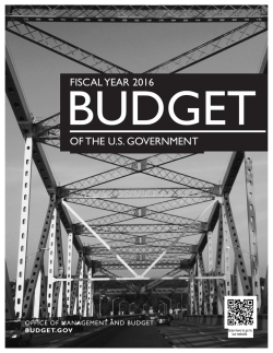 Budget Document - Wall Street Journal
