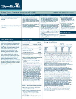 Stable Value Common Trust Fund (Class B)